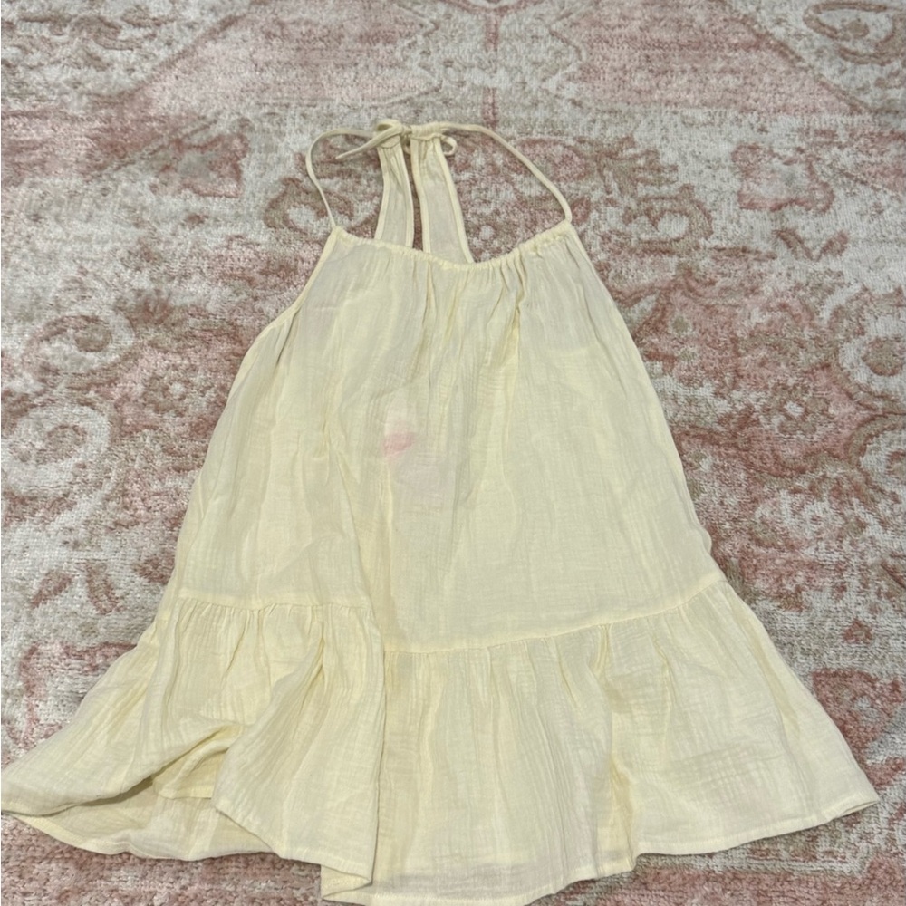 Cream Swim Cover Up